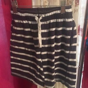 Knit shorts cotton